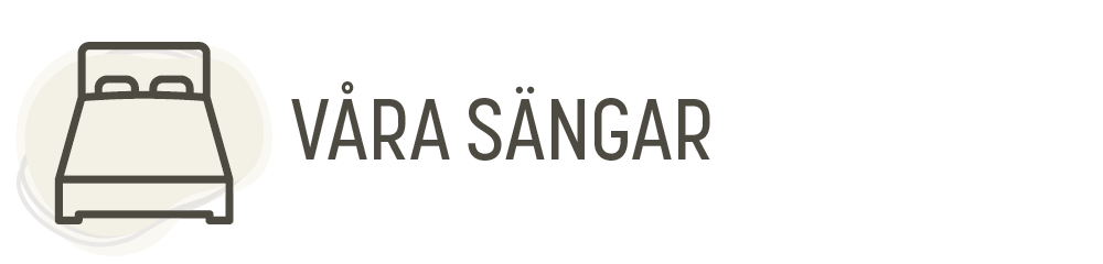 Våra sängar