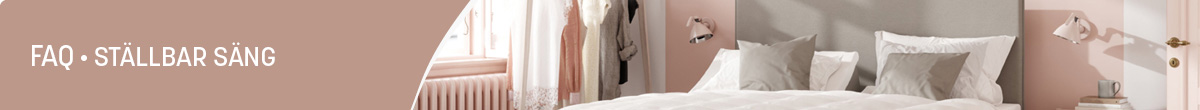 FAQ ställbar säng