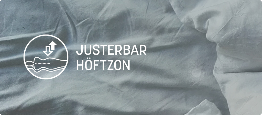 Justerbar höftzon