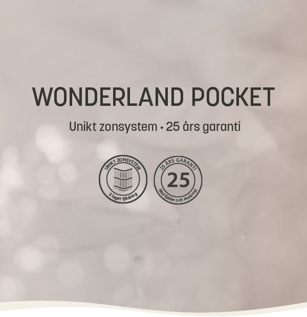 Wonderland - Unikt zonsystem och 3 lager fjädring