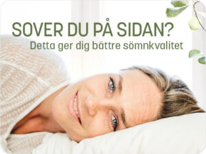 Sover du på sidan? Detta ger dig bättre sömnkvalitet
