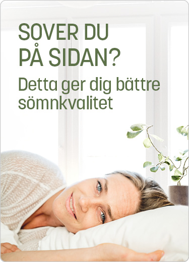 Sover du på sidan? Detta ger dig bättre sömnkvalitet