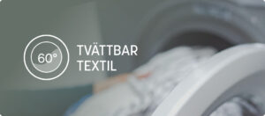 Tvättbar textil