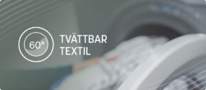 Tvättbar textil