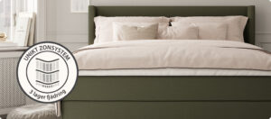 Unnikt zonsystem och tre lager fjädring