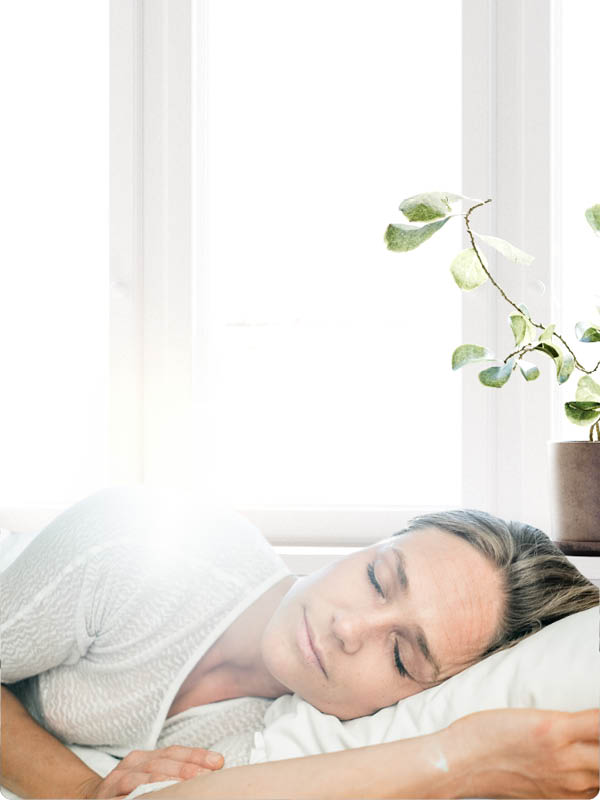 Zoner och fjädring i tre lager ger bättre sömn